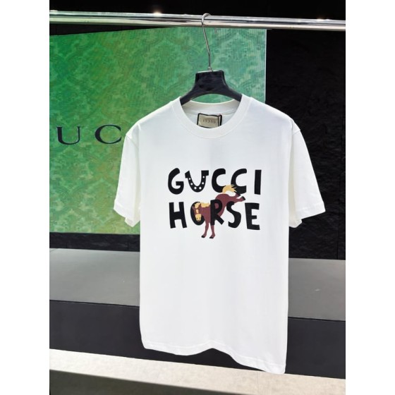 Gucci Early Spring Collection High-Weight Short-Sleeve